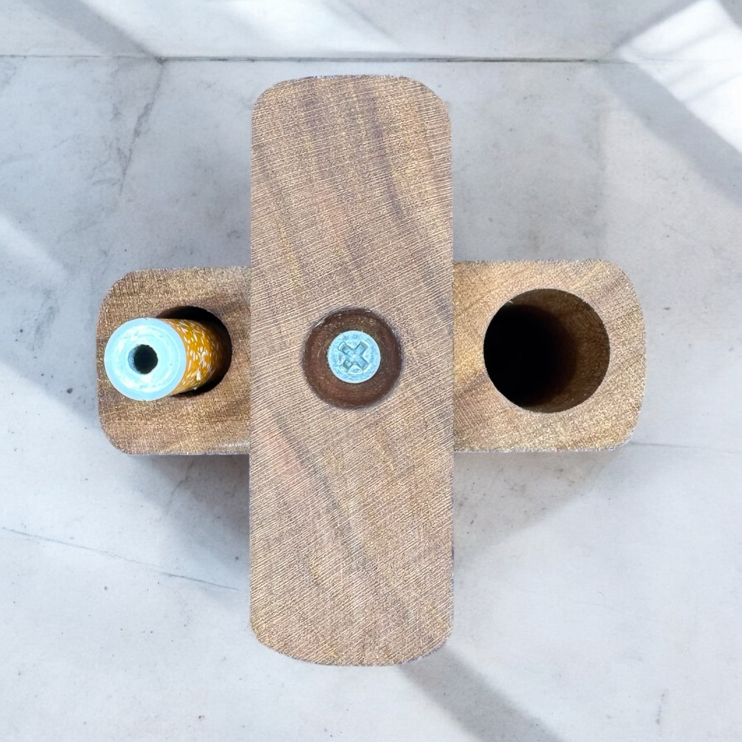 “Make it Sunny" Cherry Dugout One Hitter Box Handmade