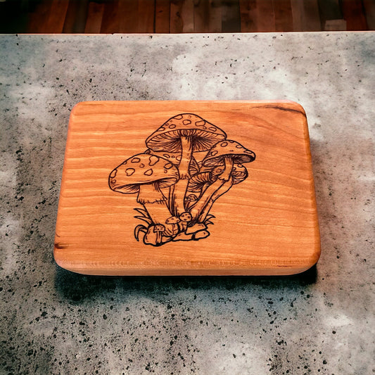 Handmade Stash Box with Mushroom- KILLINGLY IN STORE ONLY