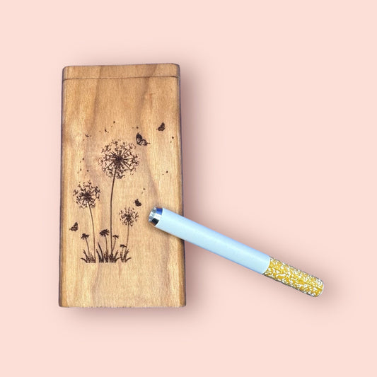 Dandelion w/ Butterflies Cherry Dugout- Higher Collective IN STORE PURCHASE ONLY.