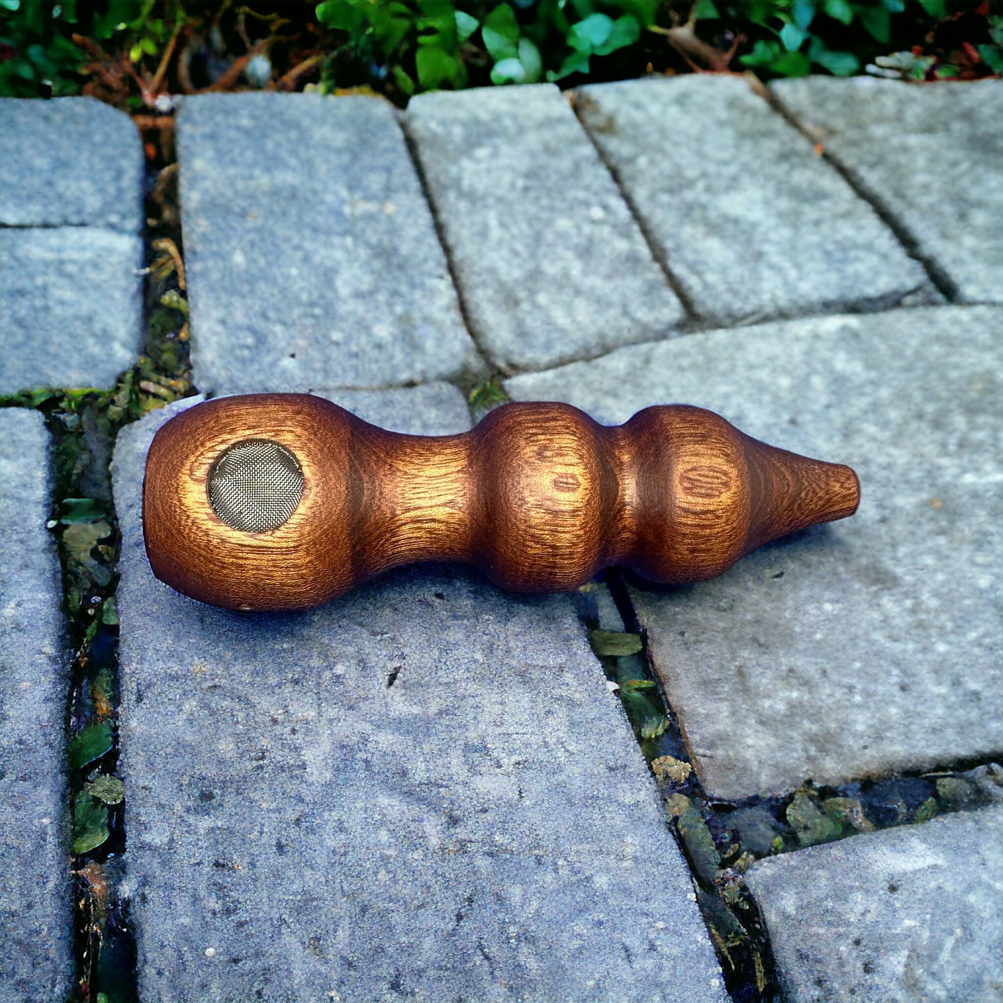 Hand Turned Solid Wood Pipe