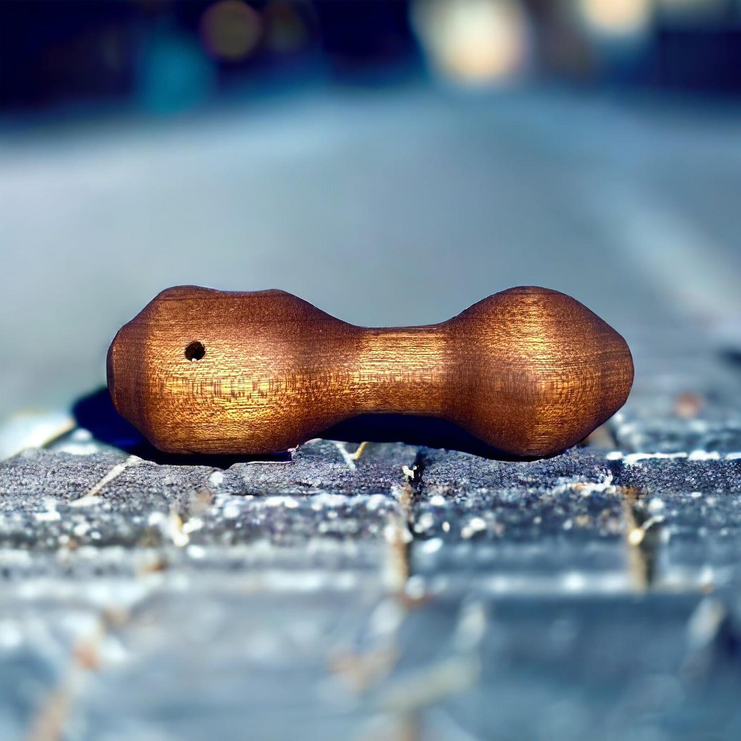 Hand Turned Solid Wood Pipe