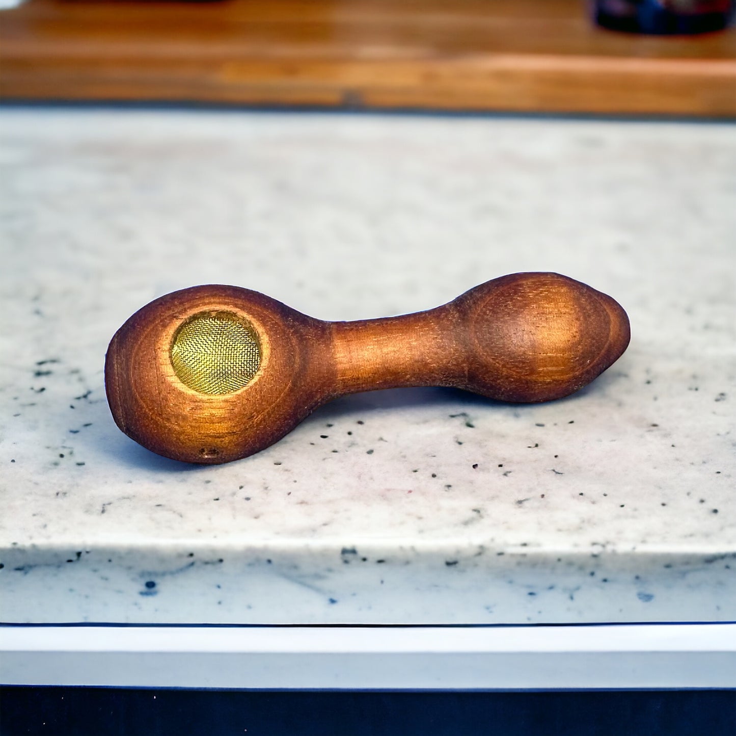 Hand Turned Wood Pipe- HIGHER COLLECTIVE KILLINGLY IN STORE ONLY