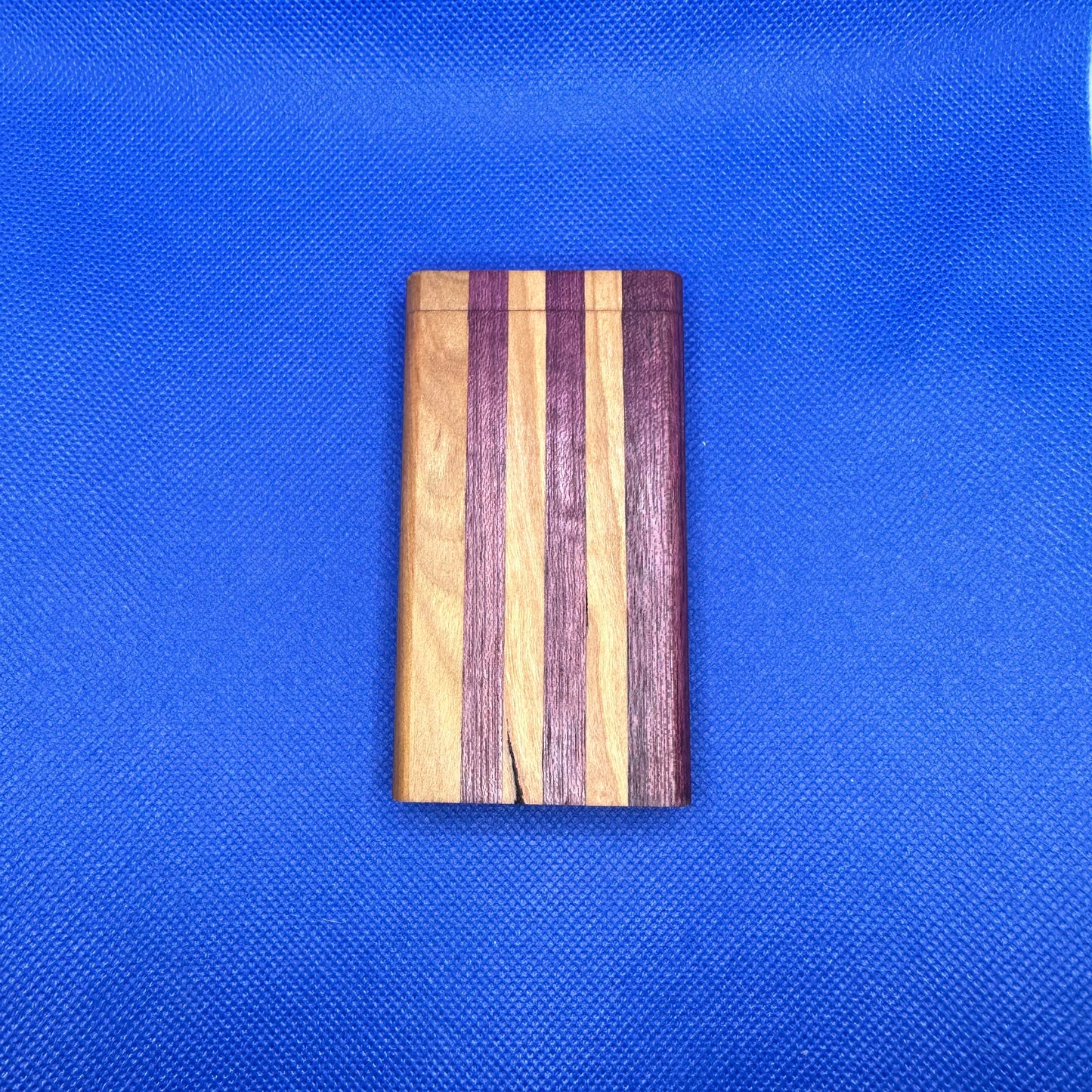 Dugout One Hitter Box- Purpleheart  and Cherry